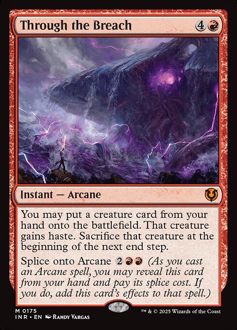 Through the Breach card art