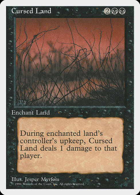 Cursed Land card art
