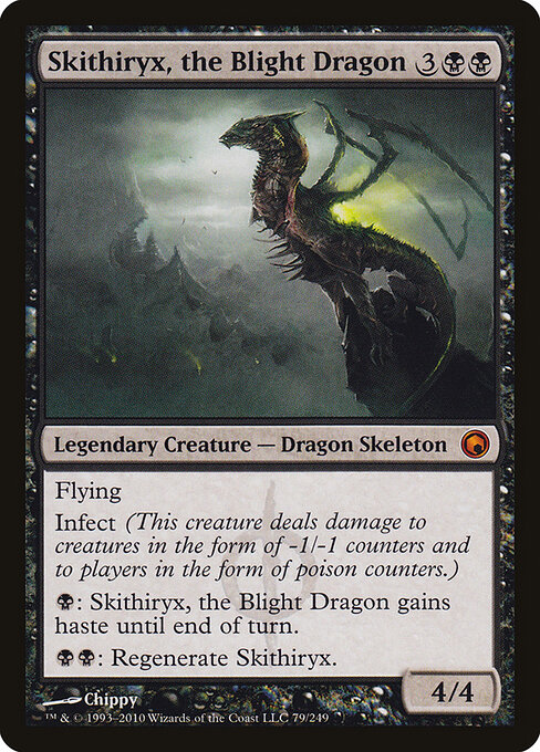 Skithiryx, the Blight Dragon card art