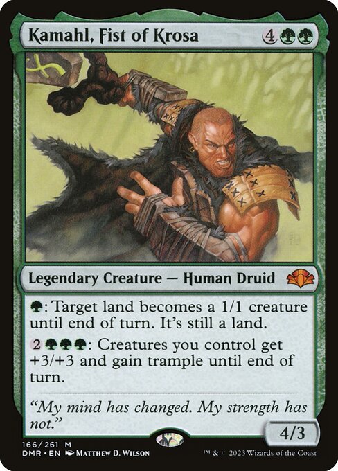 Kamahl, Fist of Krosa card art