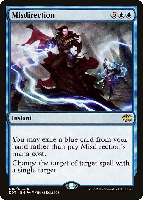 Misdirection card art