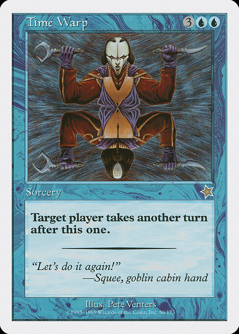 Time Warp card art