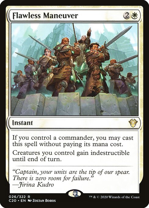 Flawless Maneuver card art