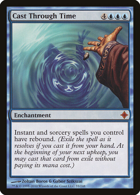 Cast Through Time card art