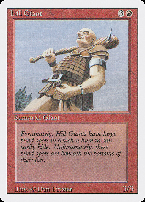Hill Giant card art