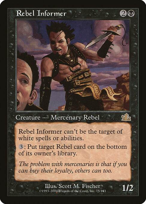 Rebel Informer card art