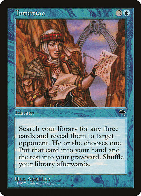 Intuition card art