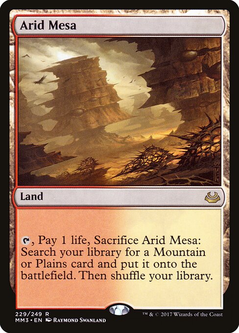 Arid Mesa card art