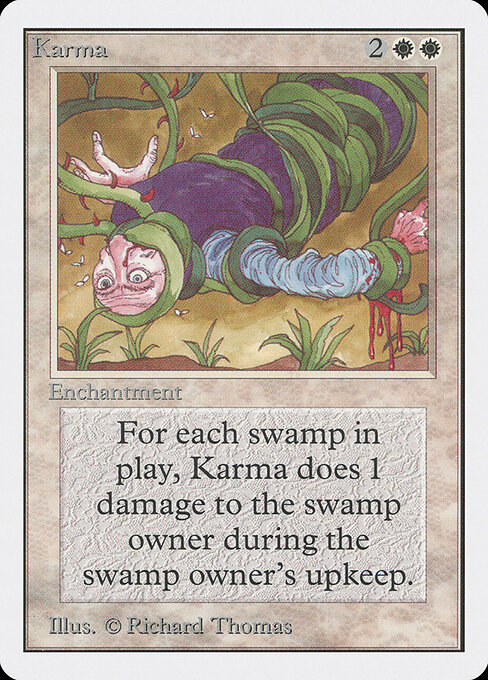 Karma card art