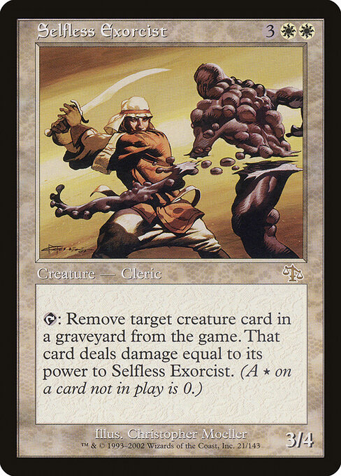 Selfless Exorcist card art
