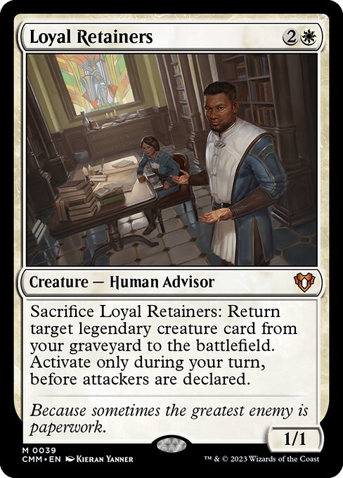 Loyal Retainers card art