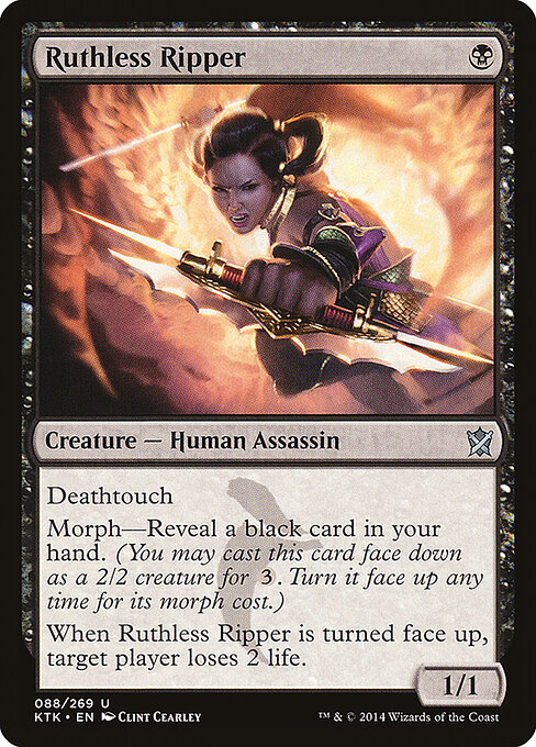 Ruthless Ripper card art