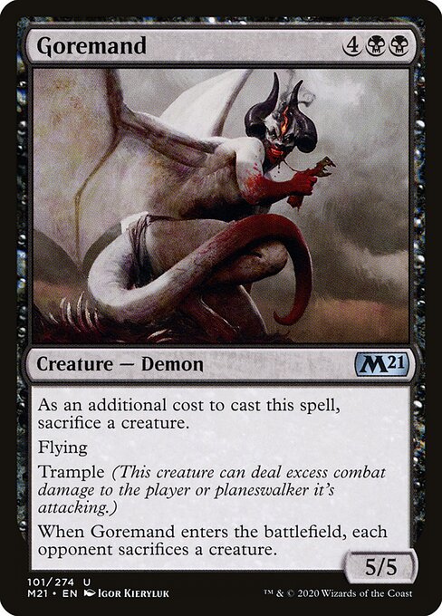 Goremand card art