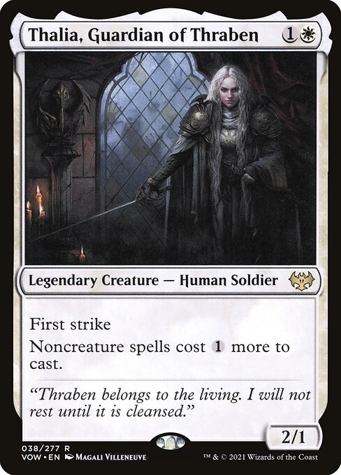 Thalia, Guardian of Thraben card art