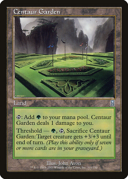 Centaur Garden card art