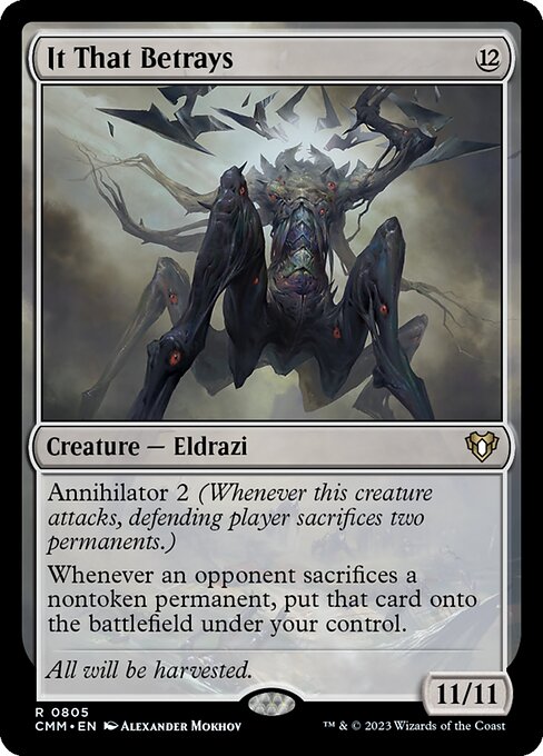 It That Betrays card art