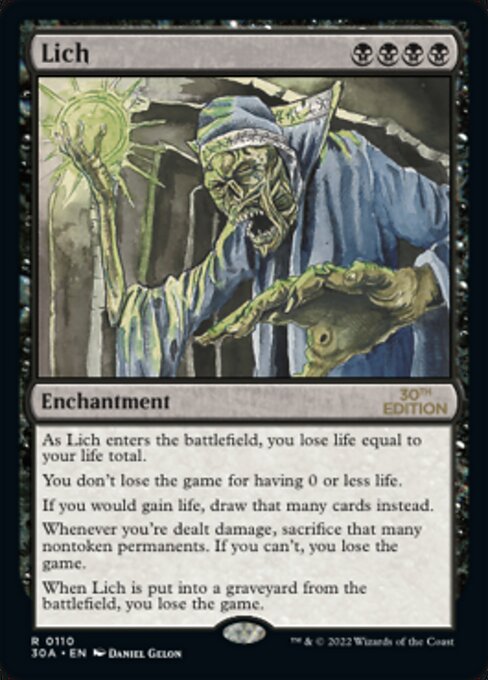 Lich card art