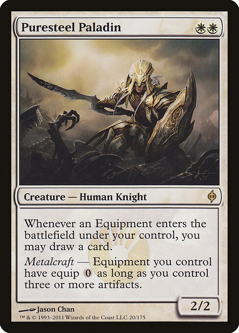 Puresteel Paladin card art