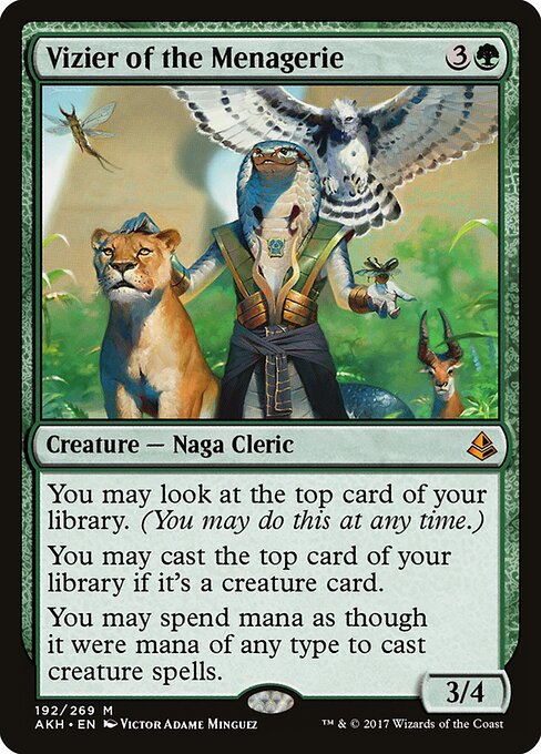 Vizier of the Menagerie card art