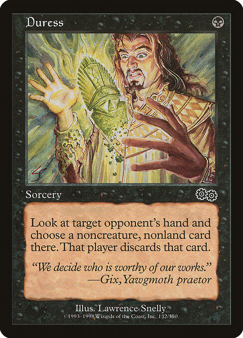 Duress card art