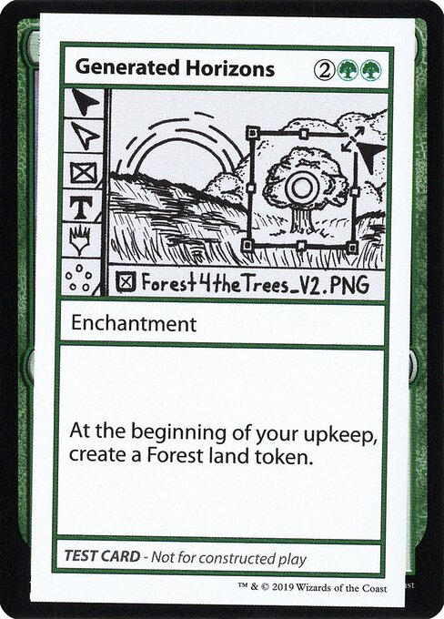Generated Horizons card art