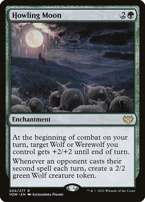 Howling Moon card art