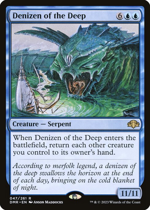 Denizen of the Deep card art