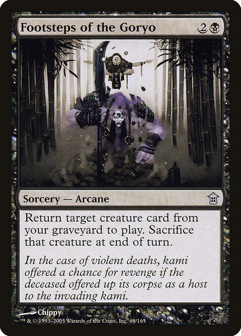 Footsteps of the Goryo card art