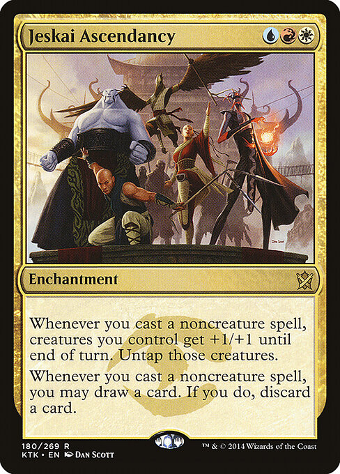 Jeskai Ascendancy card art