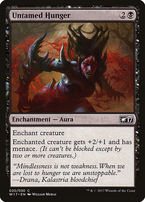 Untamed Hunger card art