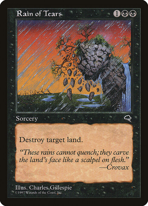 Rain of Tears card art