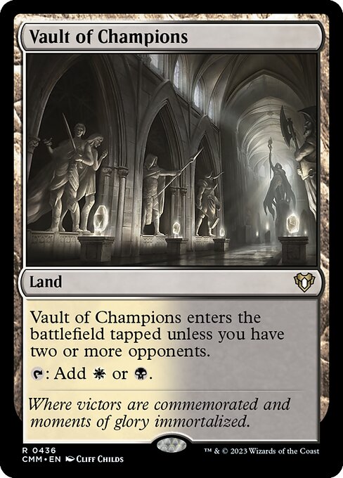 Vault of Champions card art