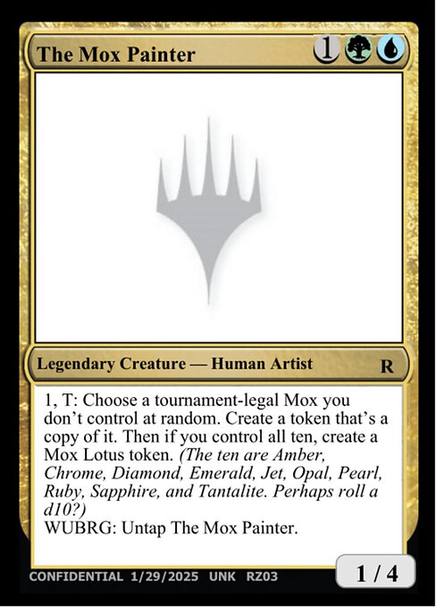 The Mox Painter card art