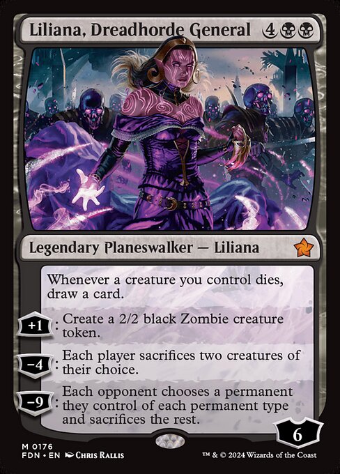 Liliana, Dreadhorde General card art