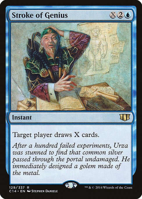 Stroke of Genius card art