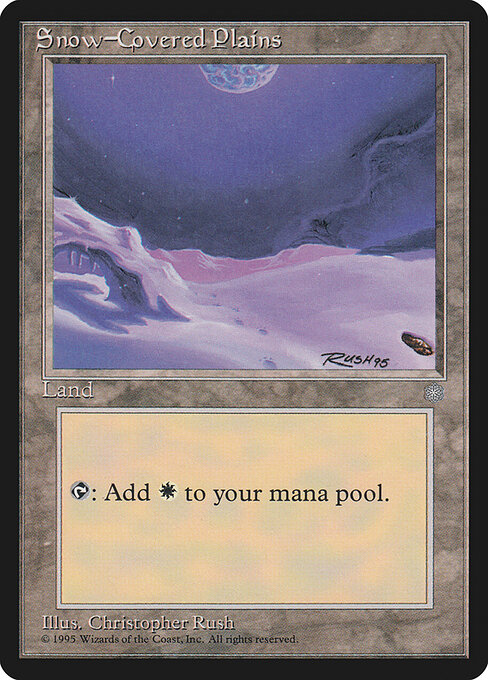 Snow-Covered Plains card art