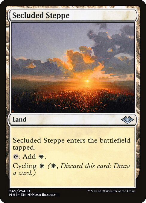 Secluded Steppe card art