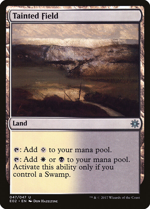 Tainted Field card art