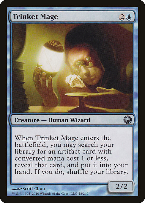 Trinket Mage card art