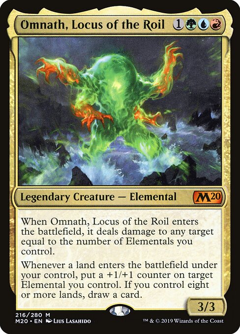 Omnath, Locus of the Roil card art