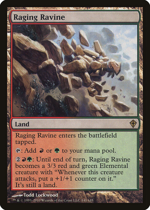 Raging Ravine card art