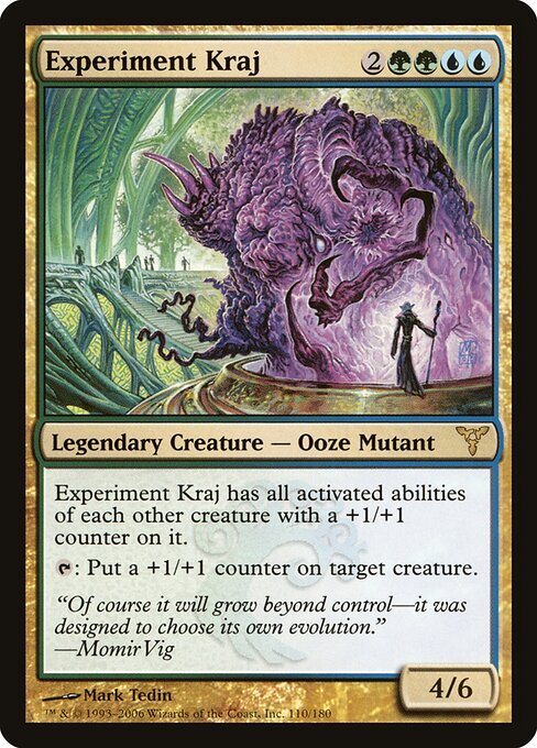 Experiment Kraj card art