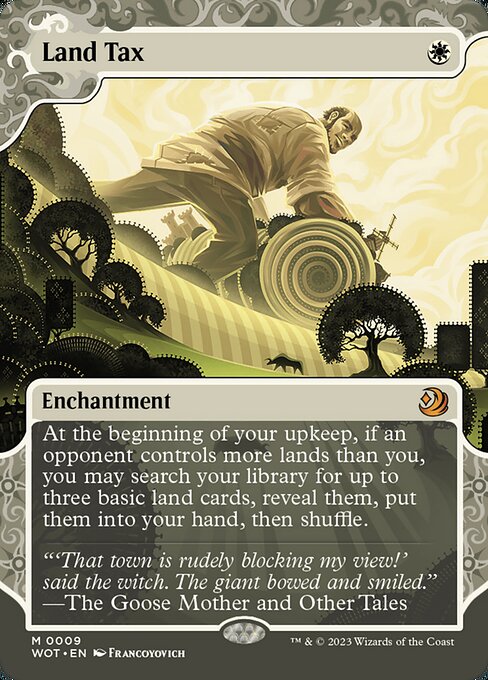 Land Tax card art