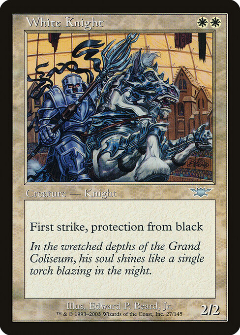 White Knight card art