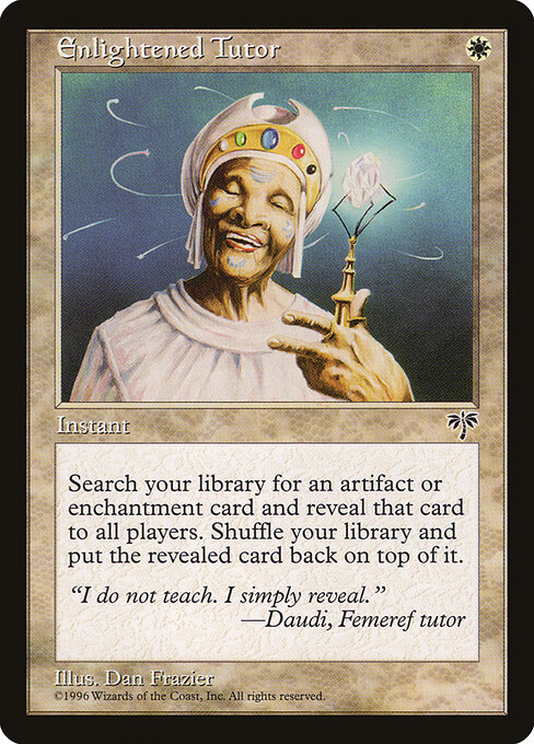 Enlightened Tutor card art