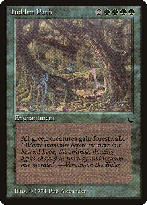 Hidden Path card art