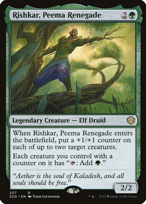 Rishkar, Peema Renegade card art