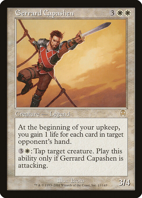 Gerrard Capashen card art