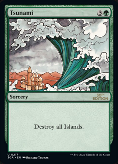 Tsunami card art