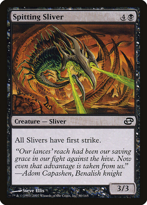 Spitting Sliver card art